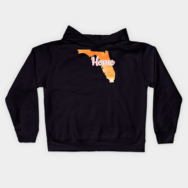 Florida State Kids Hoodie by Kelly Louise Art